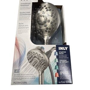 Moen‎ IN208H2SRN Aromatherapy Handshower Spot Resist Brushed Nickel NIB